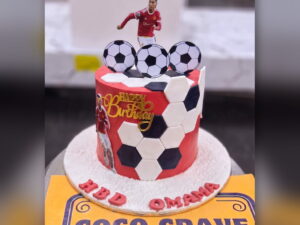 Football Ronaldo Cake in Lahore