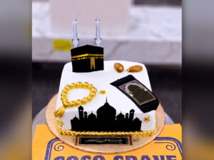 Hajj Mubarak Kaaba Cake in Lahore — delivered in Lahore, Lahore