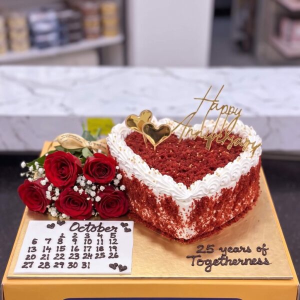 Heart Shaped Togetherness Cake in Lahore — delivered in Sabzazar, Lahore