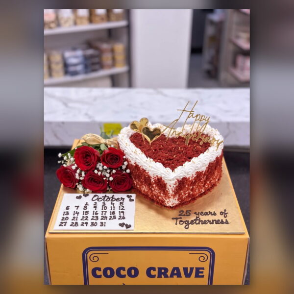 Heart Shaped Togetherness Cake in Lahore — delivered in Lahore