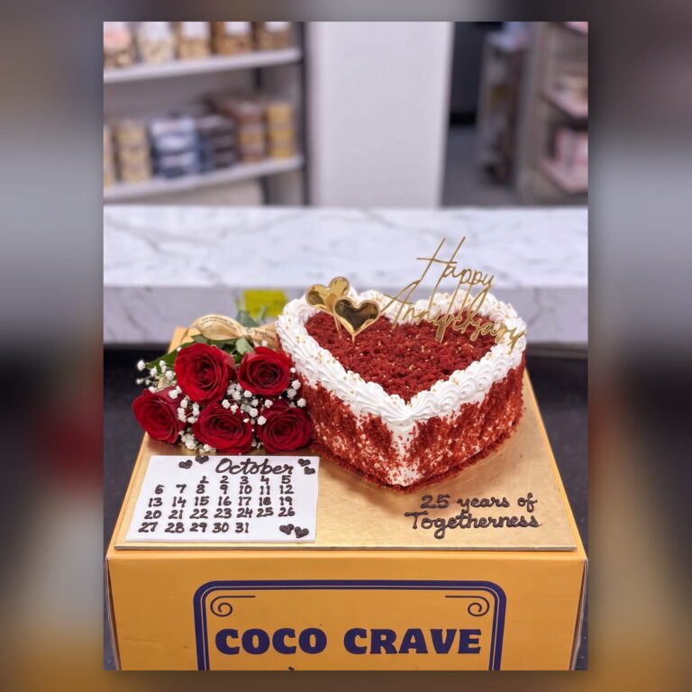 Heart Shaped Togetherness Cake in Lahore