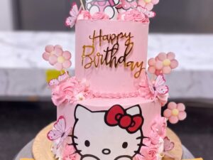 Hello Kitty Pink Cake in Lahore