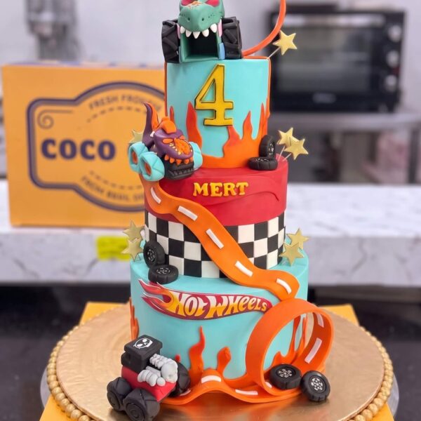 Hot Wheels Cake in Lahore — delivered in Lahore