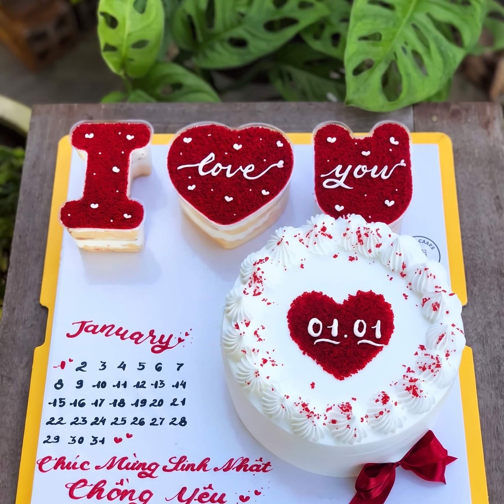 I Love You Heart Cake in Lahore I Love You Heart Cake by CocoCrave.pk in Lahore