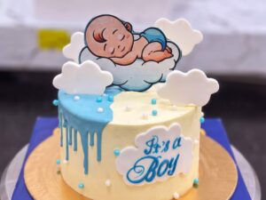 It's a Boy Baby Shower Cake in Lahore