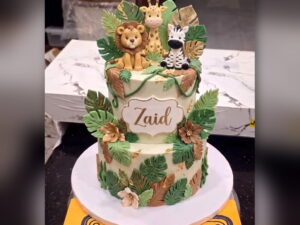 Jungle Theme Cake in Lahore