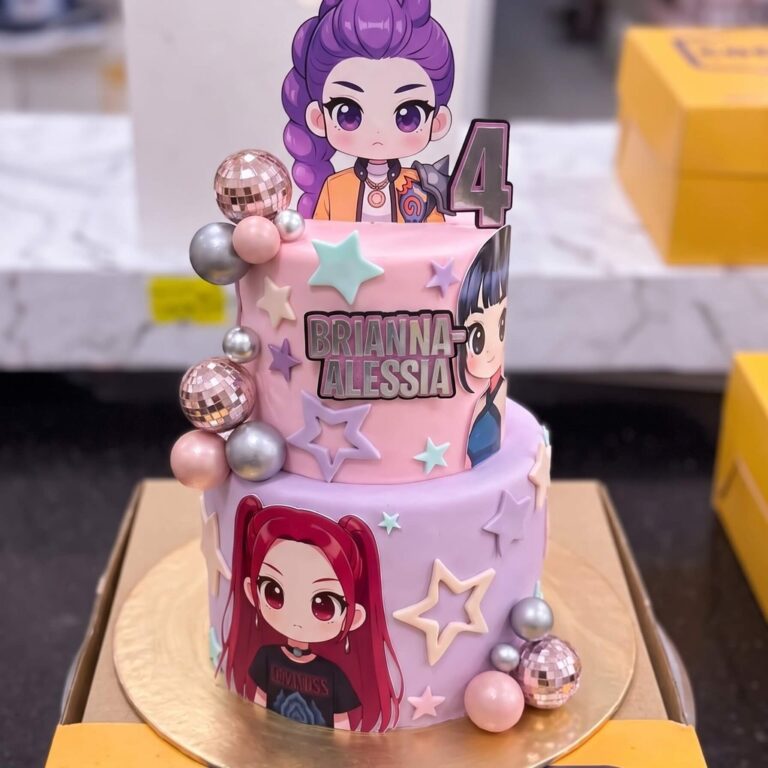 K-Pop Girl Band Cake in Lahore