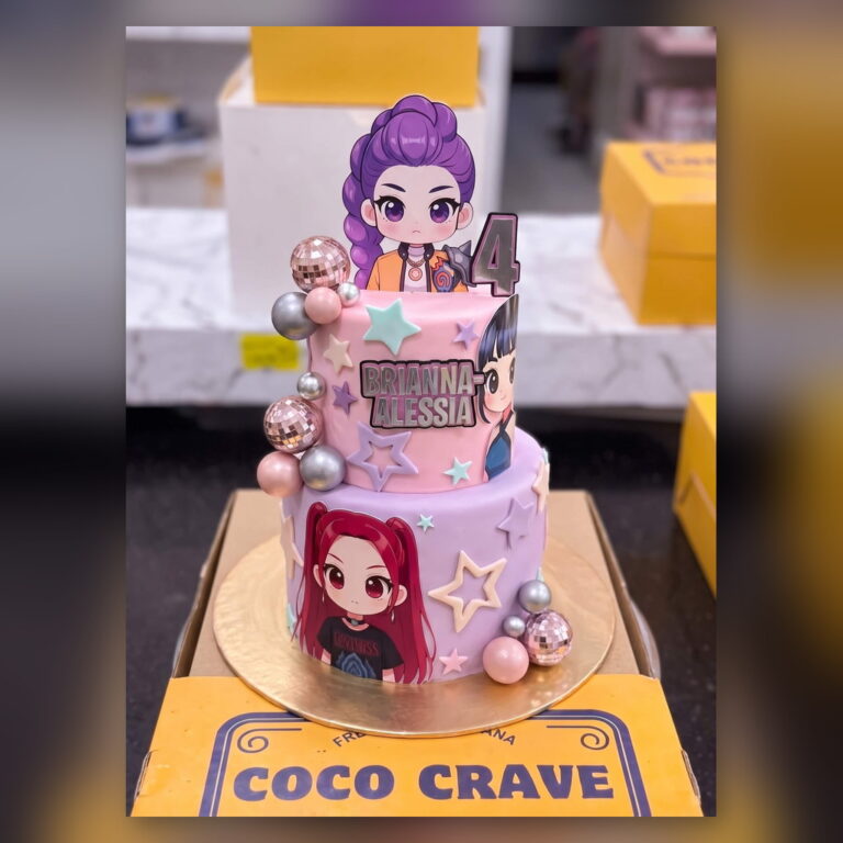 K-Pop Girl Band Cake in Lahore