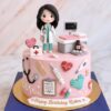 Lady Doctor Cake in Lahore 2 Lady Doctor Cake by CocoCrave.pk in Lahore