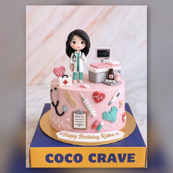 Lady Doctor Cake in Lahore — delivered in Sabzazar, Lahore