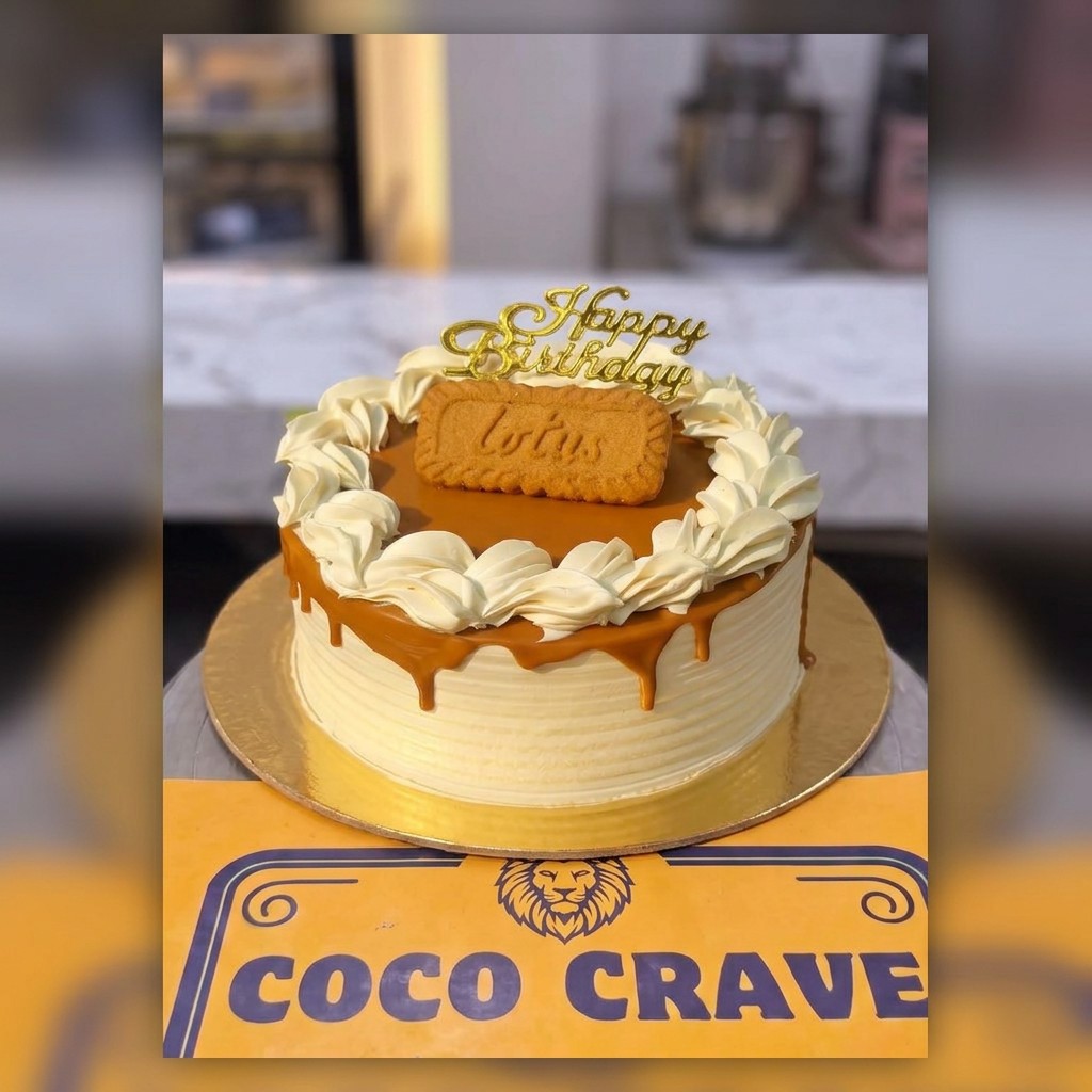 Lotus Biscoff Cream Cookie Cake in Lahore Lotus Biscoff Cream Cookie Cake in Lahore — CocoCrave Lahore