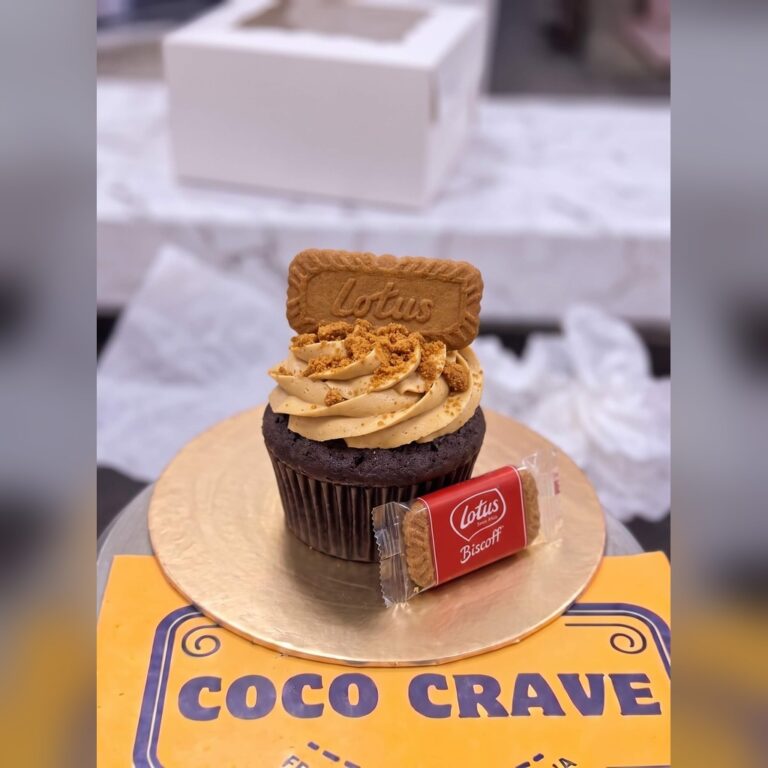 Lotus Biscoff Cupcake in Lahore
