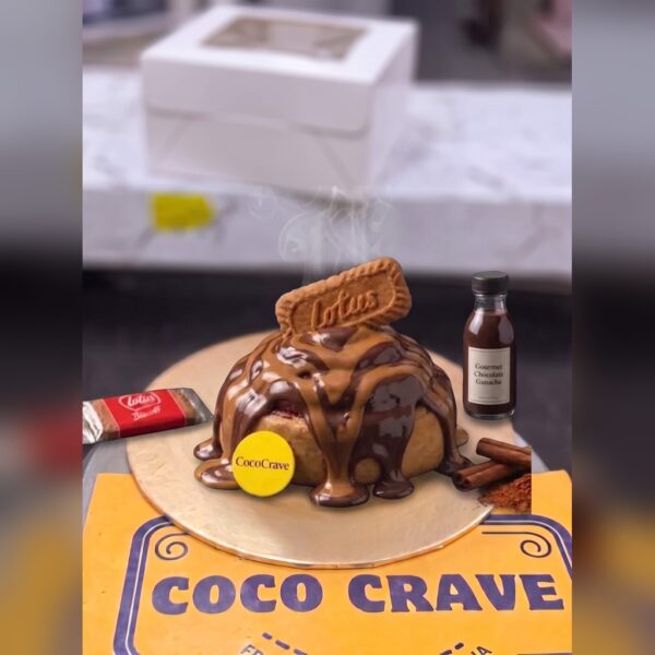 Lotus Chocolate Fusion Cinnamon Roll in Lahore — delivered in Lake City, Lahore