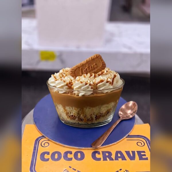 Lotus Biscoff Tres Leches Milk Cake in Lahore — delivered in Lahore