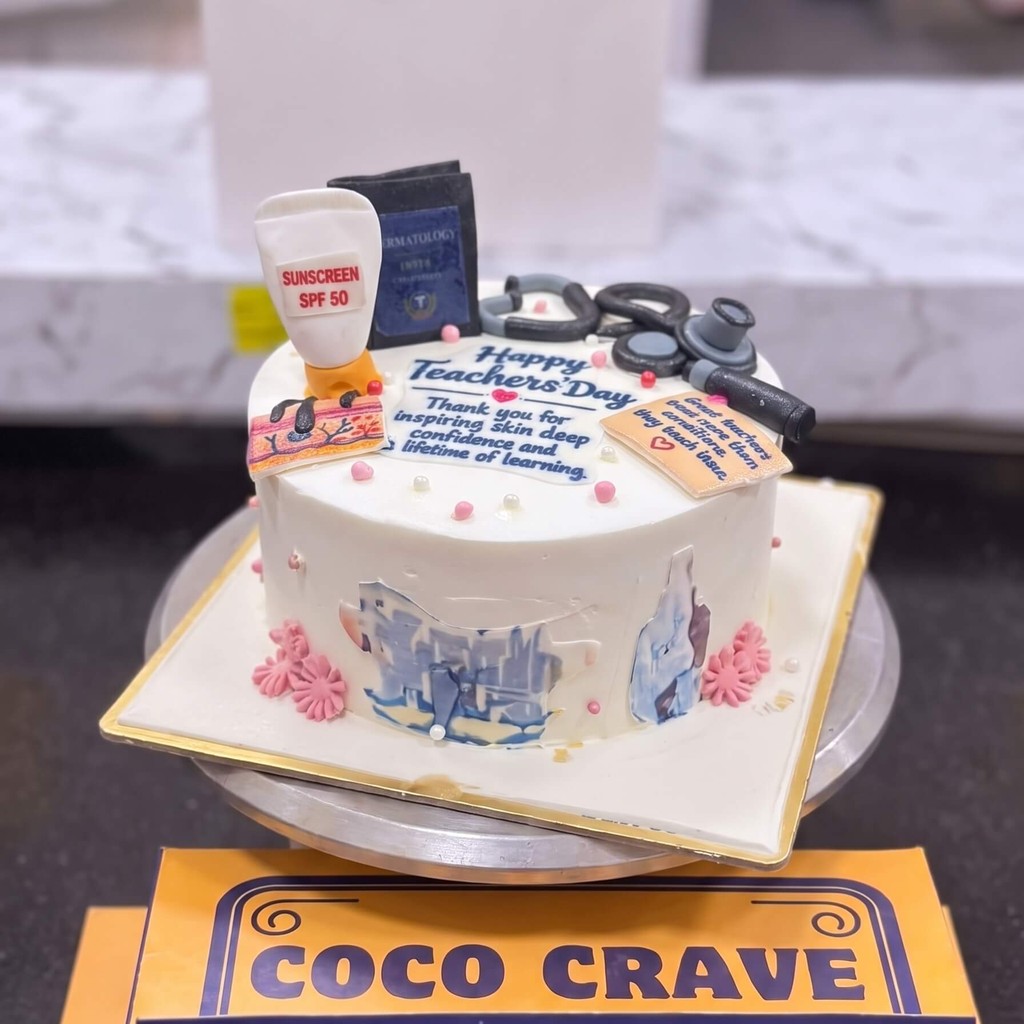 Medical Graduation Doctor Cake in Lahore Medical Graduation Doctor Cake — CocoCrave.pk Lahore