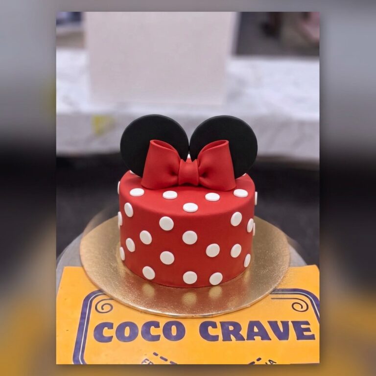 Custom Mickey Mouse Cake Design Cake Delivery Lahore - CocoCrave.pk