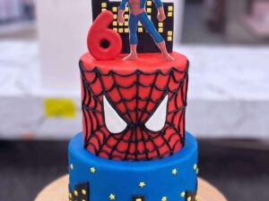 Miles Morales Spiderman Cake in Lahore