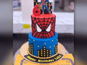Miles Morales Spiderman Cake in Lahore