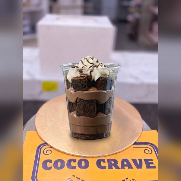 Milk Chocolate Brownie and Mousse Trifle in Lahore — delivered in Lahore
