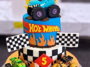 Monster Truck Hot Wheels Cake in Lahore