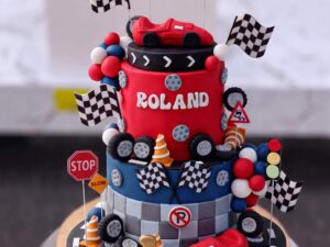 Monster Truck Race Cake in Lahore
