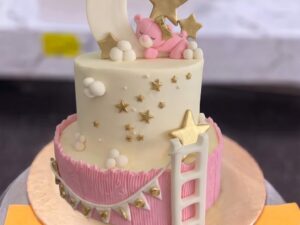Moon and Stars Baby Cake in Lahore