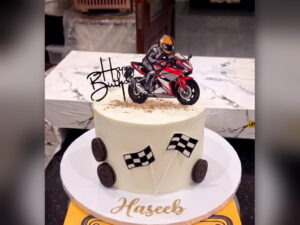 Motorbike Cake in Lahore
