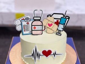 Nurse Medical Supplies Cake in Lahore