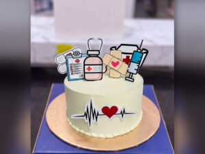 Nurse Medical Supplies Cake in Lahore — CocoCrave.pk Lahore
