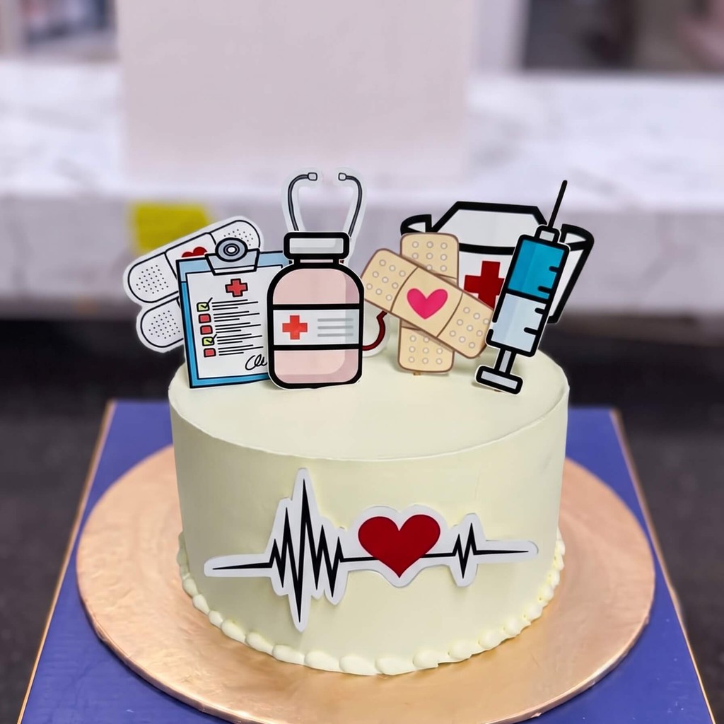 Nurse Medical Supplies Cake in Lahore Nurse Medical Supplies Cake — CocoCrave.pk Lahore