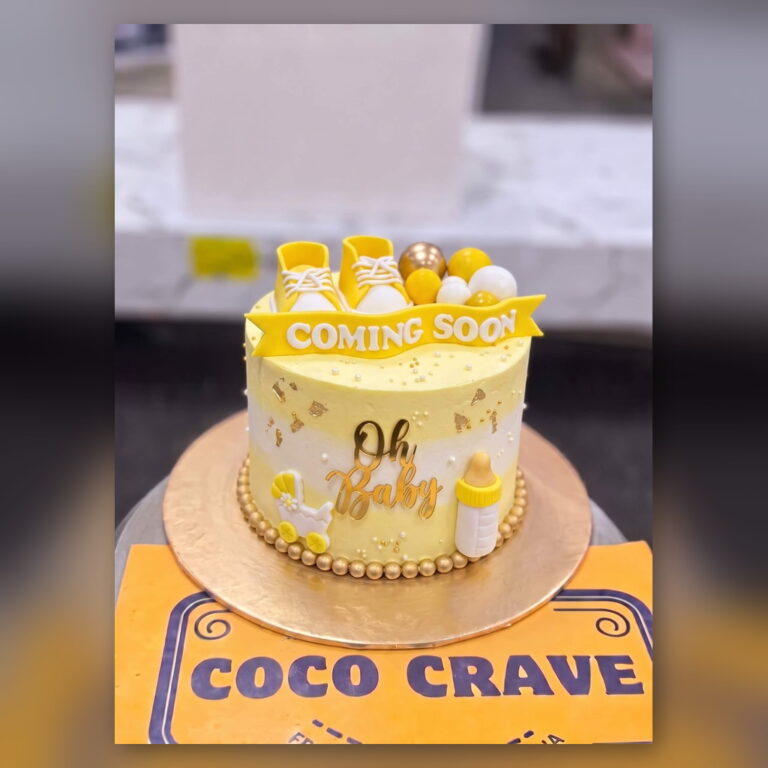 Oh Baby Coming Soon Cake in Lahore
