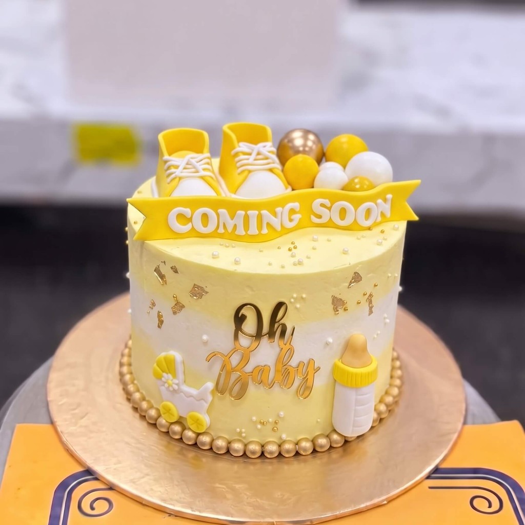 Oh Baby Coming Soon Cake in Lahore Oh Baby Coming Soon Cake — CocoCrave.pk Lahore