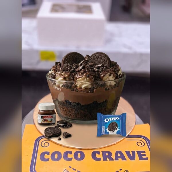 Oreo Nutella Layered Tres Leches Milk Cake in Lahore — delivered in Lahore