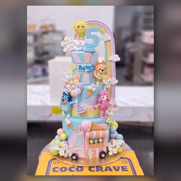 Pastel Ice Cream Truck Cake in Lahore — delivered in Eme Society, Lahore