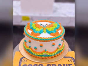 Pastel Rainbow Flower Birthday Cake in Lahore — CocoCrave Lahore