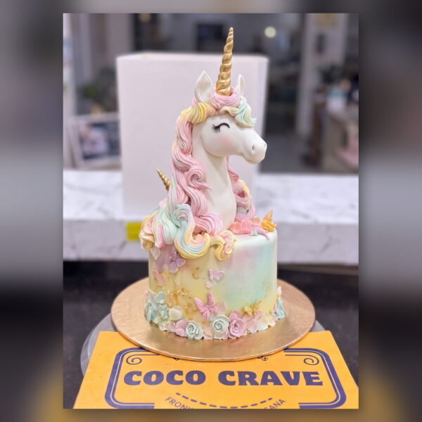 Pastel Unicorn Figure Cake in Lahore — delivered in Sabzazar, Lahore