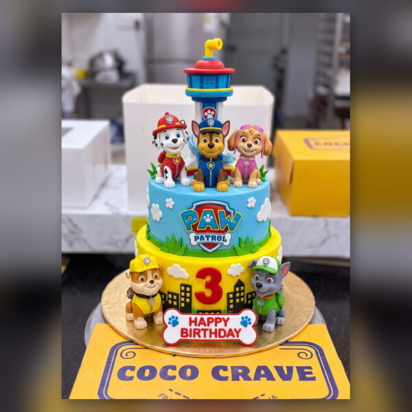 Paw Patrol Cake in Lahore — delivered in Eme Society, Lahore