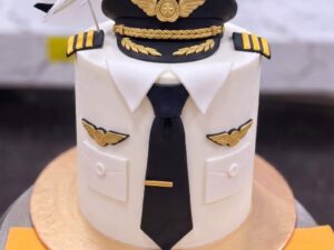 Pilot Uniform Cake in Lahore