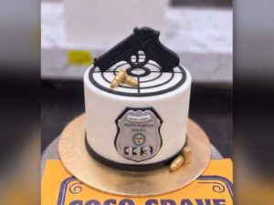 Police Badge Cake in Lahore — CocoCrave.pk Lahore