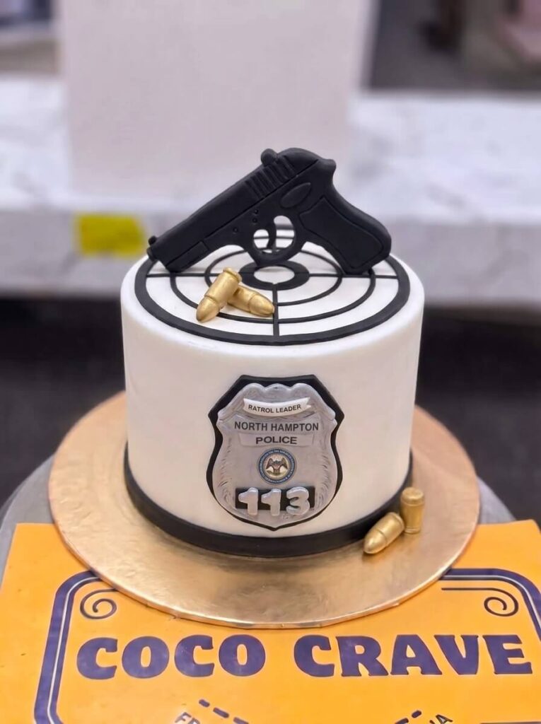 Police Badge Cake in Lahore