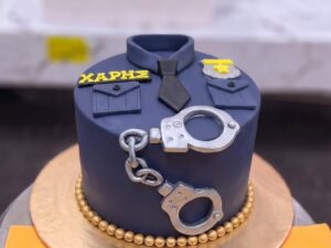 Police Uniform Cake in Lahore