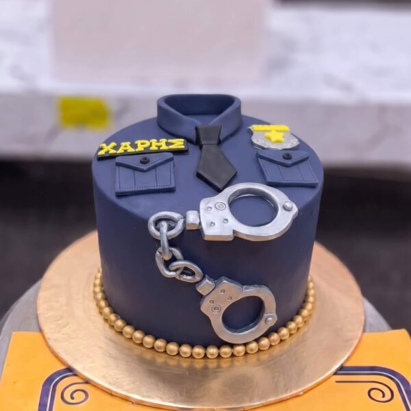 Police Uniform Cake in Lahore — delivered in Lahore