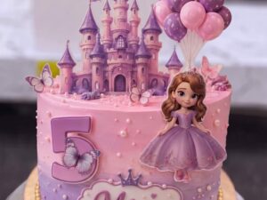 Princess Castle Birthday Cake in Lahore