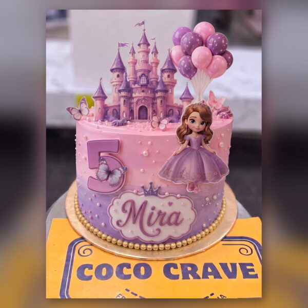 Princess Castle Birthday Cake in Lahore — delivered in Lahore Cake Delivery Dha, Lahore