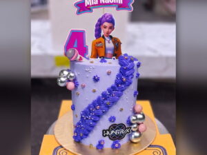 Purple Character Girl Cake in Lahore — CocoCrave.pk Lahore
