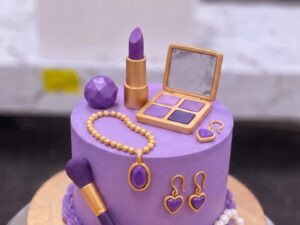 Purple Doll Glam Cake in Lahore