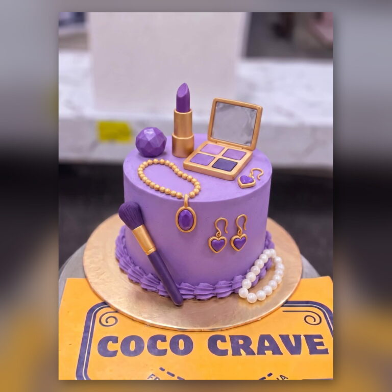Purple Doll Glam Cake in Lahore
