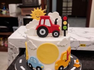 Racing Car Cake in Lahore