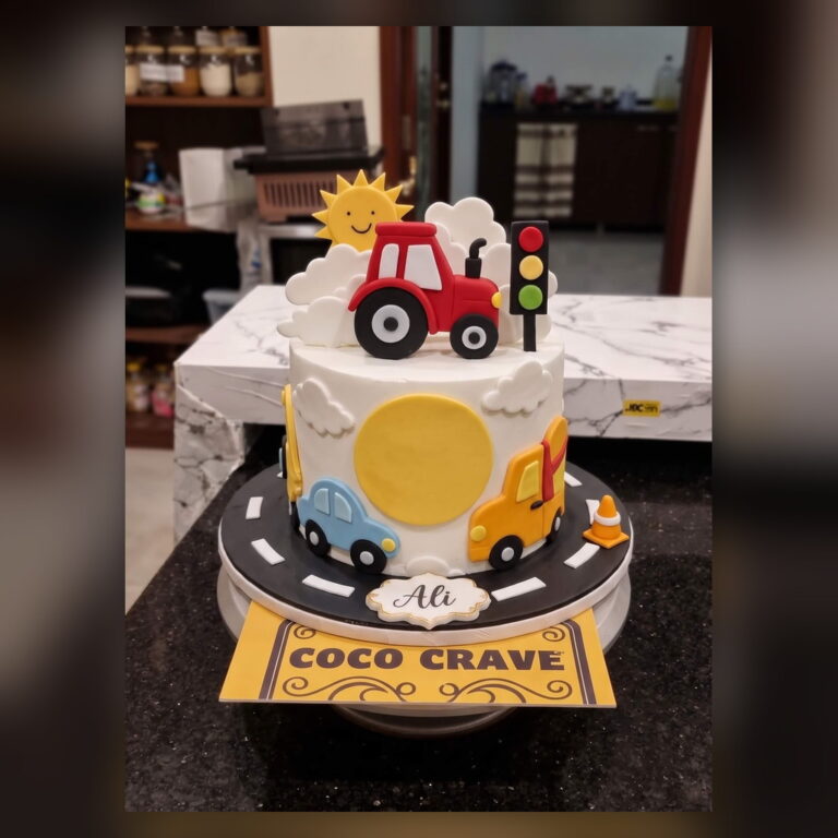 Racing Car Cake in Lahore