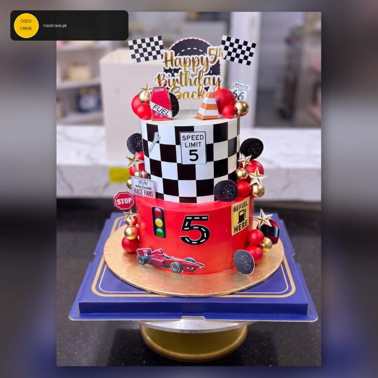 Racing Speed Limit Cake in Lahore